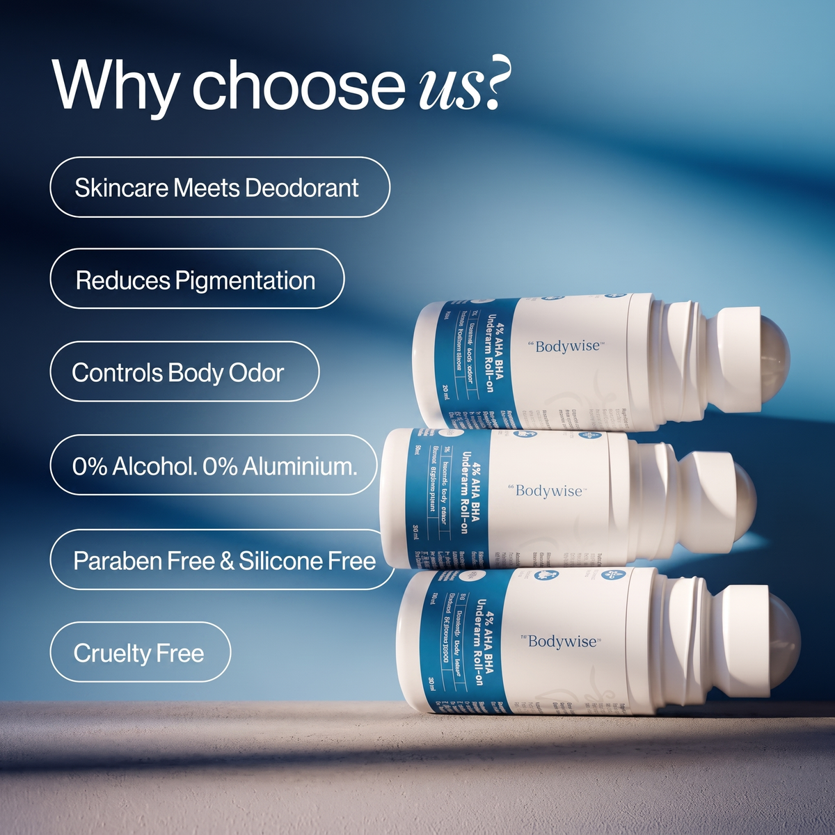 Aluminum Free Reduce Pigmentation Deodorant